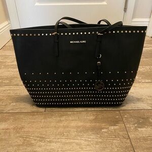Beautiful studded Michael Kors tote